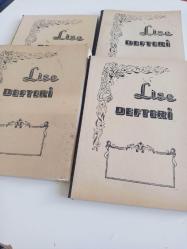 vintage nostalji okul lise defteri eski yıllardan
