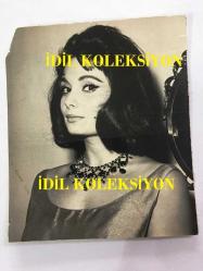 BELGİN DORUK'UN ORİJİNAL FOTOĞRAFI - 11 x 10 cm EBADINDA - SİYAH & BEYAZ