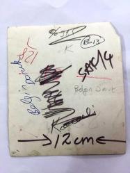 BELGİN DORUK'UN ORİJİNAL FOTOĞRAFI - 11 x 10 cm EBADINDA - SİYAH & BEYAZ