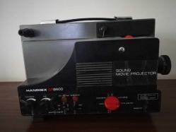 1979 Üretimi  HANIMEX SR8600 Model Taşınabilir Sinema Makinesi - Çalışır Durumda