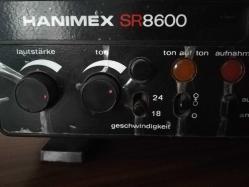 1979 Üretimi  HANIMEX SR8600 Model Taşınabilir Sinema Makinesi - Çalışır Durumda