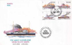 FDC.559 2000 TİCARET GEMİLERİ KONULU FDC
