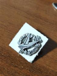 THK 1925 Türk Hava Kurumu  METAL Rozet SIFIR