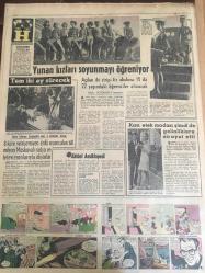 HÜRRİYET GAZETESİ 4 MAYIS 1966 YIL :19 SAYI :6468---Siyasi mütareke bir gün daha uzatıldı --Dünyayı haraca kesen Muhittin kızlar sayesinde milyonlar kazandı ---Denizli den selden on beş ev yıkıldı --Karakaçan bulununca Yaşar lar piyangodan para çıkmış gibi sevindi --Günlük kirası beş lira olan çocuk emanet evi açıldı --Donjuan Hasan Tövbekar olup cezaevinden  tahliye edildi --2 Ay filmlerden uzak kalacak olan aktörün işleri altüst oldu ---Adam edemediği oğlunu ıslah evine kapatacak ---Toto da 13 bilenler 23 bin  lira alacak ---8 Belediye görevlisinin vazifelerine son verildi ---Damatlar  görünmeyince gelinler ağlamağa başladı ---Fenerbahçe ,Denizli de Karagücü ile oynuyor ---Balkan Şampiyonası na katılacak Milli Boks Takımı adayları belli oldu --Güreşçiler fazla kilolarını attılar --Yunan kızları soyunmayı öğreniyor --8 kere yenişemeyen ünlü oyuncuları  60 milyon Moskovalı radyo ve televizyonlarıyla izliyorlar ---Kısa etek modası  şimdi de gelinlere sirayet etti ---
