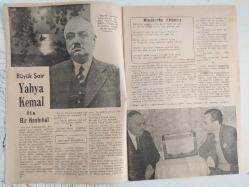 İnci Aylık Aktüalite Sinema Tiyatro Müzik ve Magazin Dergisi - 9 Şubat 1952 - Sayı:6 - Mine Coşkun - Üftade Kimi - İnci'nin objektifi - Celal Bayarı - Edip Akın - Büyük Şair Yahya Kemal ile Bir Hasbihal - Baki Süha Edipoğlu - Rindlerin Akşamı - Talihinize Bakıyoruz - Film yıldızlarının en güzel tarafları - Jean Harlow - Jean Crawford - Norma Shearer - Katherine Hepburn - Sönen Yıldızlar - Sylvia Sidney - Cloudette Colbert - Milli Mücadeleden Menkibeler - Ege Efeleri - Razi Yalkın - Cinsi Bilgiler - Lale Kuşçu - Berrin Aydan - Kazım Karabekir Suikast Suçu ile İstiklal Mahkemesine nasıl verildi - Eyüp Sultan - Gönül Bahisleri - Örnek Bir Yuva - Erenköy kız lisesinde - Kandemir - Üftade Kimi - Türkiye'nin Rita Hayworth'u - Sevgilisine on yıl bekliyen kadın - Dersim İsyanının iç yüzü - Niyazi Ahmet Banoğlu - Esrarengiz Buhurdan - Güvertede Bir Kadın çizgi romanı - Bizde Siyasi Dargınlıklar - Öldüren Aşk fotoromanı - Tiyatro Hatıraları - Süleyman Nazif Bey - Muvahhit Bey - Tam Takım Dergi