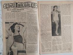 İnci Aylık Aktüalite Sinema Tiyatro Müzik ve Magazin Dergisi - 9 Şubat 1952 - Sayı:6 - Mine Coşkun - Üftade Kimi - İnci'nin objektifi - Celal Bayarı - Edip Akın - Büyük Şair Yahya Kemal ile Bir Hasbihal - Baki Süha Edipoğlu - Rindlerin Akşamı - Talihinize Bakıyoruz - Film yıldızlarının en güzel tarafları - Jean Harlow - Jean Crawford - Norma Shearer - Katherine Hepburn - Sönen Yıldızlar - Sylvia Sidney - Cloudette Colbert - Milli Mücadeleden Menkibeler - Ege Efeleri - Razi Yalkın - Cinsi Bilgiler - Lale Kuşçu - Berrin Aydan - Kazım Karabekir Suikast Suçu ile İstiklal Mahkemesine nasıl verildi - Eyüp Sultan - Gönül Bahisleri - Örnek Bir Yuva - Erenköy kız lisesinde - Kandemir - Üftade Kimi - Türkiye'nin Rita Hayworth'u - Sevgilisine on yıl bekliyen kadın - Dersim İsyanının iç yüzü - Niyazi Ahmet Banoğlu - Esrarengiz Buhurdan - Güvertede Bir Kadın çizgi romanı - Bizde Siyasi Dargınlıklar - Öldüren Aşk fotoromanı - Tiyatro Hatıraları - Süleyman Nazif Bey - Muvahhit Bey - Tam Takım Dergi