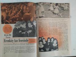 İnci Aylık Aktüalite Sinema Tiyatro Müzik ve Magazin Dergisi - 9 Şubat 1952 - Sayı:6 - Mine Coşkun - Üftade Kimi - İnci'nin objektifi - Celal Bayarı - Edip Akın - Büyük Şair Yahya Kemal ile Bir Hasbihal - Baki Süha Edipoğlu - Rindlerin Akşamı - Talihinize Bakıyoruz - Film yıldızlarının en güzel tarafları - Jean Harlow - Jean Crawford - Norma Shearer - Katherine Hepburn - Sönen Yıldızlar - Sylvia Sidney - Cloudette Colbert - Milli Mücadeleden Menkibeler - Ege Efeleri - Razi Yalkın - Cinsi Bilgiler - Lale Kuşçu - Berrin Aydan - Kazım Karabekir Suikast Suçu ile İstiklal Mahkemesine nasıl verildi - Eyüp Sultan - Gönül Bahisleri - Örnek Bir Yuva - Erenköy kız lisesinde - Kandemir - Üftade Kimi - Türkiye'nin Rita Hayworth'u - Sevgilisine on yıl bekliyen kadın - Dersim İsyanının iç yüzü - Niyazi Ahmet Banoğlu - Esrarengiz Buhurdan - Güvertede Bir Kadın çizgi romanı - Bizde Siyasi Dargınlıklar - Öldüren Aşk fotoromanı - Tiyatro Hatıraları - Süleyman Nazif Bey - Muvahhit Bey - Tam Takım Dergi