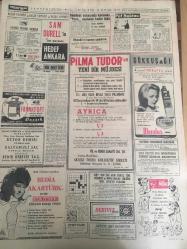 HÜRRİYET GAZETESİ 3 MAYIS 1966 YIL :19 SAYI :6467--Başbakan seçim yasağı bitince konuşurum dedi ---Yeni Harp Gemileri Talebimiz Kabul Edilmedi --Siyasi mütarekenin bittiği gün ,Meclis bir araya gelemedi --Hakimo 7 kişiyi dağa kaldırdı --Oğlum Almanya dan senden güzelini alıp gelecek dedi --Makarios  ile Atina arasında ihtilaf büyüyor --Hindistan da halk açlıktan kırılıyor --Özel yeleğinde  500 kaçak saat ortaya çıkınca düşüp bayıldı ---Nehir kenarında 15 günlük bir çocuk bulundu --Gazoz kapağı kralı --Ameliyat esnasında karnında pens unutulan kadın öldü ---Halk Türküleri Sanatkarı : Bedia Akartürk ---Popüler Sanatkar : Erol Büyükburç ---Beşiktaş ,Ankara da yapacağı son tur için hazırlanıyor --Fenerbahçe yarın Denizli Karagücü ile oynayacak ---Antrenör Celal Atik çok ümitli --Objektifle Anadolu --Londra da çevrilecek olan Türk casus filmi İngiltere  alay konusu --Spor -Toto da 19 kişi ,13 bildi --