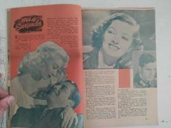 Yıldız Haftalık Aktüalite Sinema Tiyatro Müzik ve Magazin Dergisi - 1945 Yıllığı - 11 Aralık 1945 - Dünkü ve Bugünkü Hollywood - 1944'da Ölenler, Boşananlar, Sevişenler, Ölenler - Bahar - Aktüalite - Lilli Marlene - Shirley nasıl büyüdü? - Frank Sinatra - Beyaz Perde Kraliçeleri - Taylor'un Ninesi - 1944 de Filmciliğimiz Rakım Çalapala - Robert Young - 1944 de Neler gördük? - 1945 de neler göreceğiz? - En Genç - En İhtiyar - Roy Rogers - Banyo Tavsiyeleri - Perdenin Anne ve Babaları - Dinah Shore - Hollywood'da Mülteciler - Yaz - En Son Modaları - Beyaz Perdede Cazcılar - Yeni Çiftler - Boyanacak Resimler - Hollywood Aileleri - Tarihi Daniel - Sonbahar - Hollywood Kantini - Güzel Saçlar - Kim kimi taklit ediyor? - Kış - Hedy'de Ne Var? - Marlene Dietrich - Hikaye ve Roman - Şeytan Tüyü - Bir Genç Kız Ne Zamana kadar haya lkurabilir? - Çingene güzeli - Metindeki tablolar - Myrna Loy - Linda Darnell - Alan Ladd - Margerite Chapman - Rezan Özkonuk - Cezmi Tarık - Tam Takım Dergi