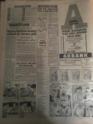 HÜRRİYET GAZETESİ 20 EKİM 1965 YIL :18 SAYI :6277--Demirel :Orduyu siyasete sokmak günahtır --7 senede 70 bin kilometre yol yürüyen Fransız İstanbul a geldi ---Ürgüplü :Hava Güzel Buyurup Gelsinler ---Hükümetin ilk işi genel af çıkarmak ---Bakiye oyların hesabında bir hata yapılmış --Maraş ta ki kaza da ölü sayısı 14 oldu --Sabıkalı hırsız ,otomobiline atlayan sivil polisleri iskele meydanında  beş dakika sürükledi ---Türk işçisinin tehlikeler  içinde Bulgaristan  dan kaçırdığı kız İstanbul da evlenmekten vazgeçti ---Bölükbaşı Gazetecilere Sitem Etti --Ümit Takımı Bugün Romanya ya gidiyor --Yenal ,Milli Takımdaki Değişiklikten Habersiz ---A Milli Takımızın son hazırlık maçını bugün  Gençlerbirliği takımı ile  yapıyor ---Yaramaz Mavruk Amerika  da alim oldu ---Çilli prenses Selameti kaçmakta buldu --