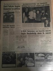HÜRRİYET GAZETESİ 20 EKİM 1965 YIL :18 SAYI :6277--Demirel :Orduyu siyasete sokmak günahtır --7 senede 70 bin kilometre yol yürüyen Fransız İstanbul a geldi ---Ürgüplü :Hava Güzel Buyurup Gelsinler ---Hükümetin ilk işi genel af çıkarmak ---Bakiye oyların hesabında bir hata yapılmış --Maraş ta ki kaza da ölü sayısı 14 oldu --Sabıkalı hırsız ,otomobiline atlayan sivil polisleri iskele meydanında  beş dakika sürükledi ---Türk işçisinin tehlikeler  içinde Bulgaristan  dan kaçırdığı kız İstanbul da evlenmekten vazgeçti ---Bölükbaşı Gazetecilere Sitem Etti --Ümit Takımı Bugün Romanya ya gidiyor --Yenal ,Milli Takımdaki Değişiklikten Habersiz ---A Milli Takımızın son hazırlık maçını bugün  Gençlerbirliği takımı ile  yapıyor ---Yaramaz Mavruk Amerika  da alim oldu ---Çilli prenses Selameti kaçmakta buldu --