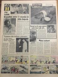 HÜRRİYET GAZETESİ  19 EKİM 1965 YIL :18 SAYI :6276---Yunan Basını Kıral Konstantin İstanbul a Kampanyasına Başladı --Rumlar ,Ada Türklerinin Er Geç Sefalete Boyun Eğeceklerini Umuyor ---Ürgüplü :Makarios  kan dökerse bombardıman değil her şey olur ---Mavi Işıklar Vokal Grubu Şefliği Mahkeme Kararı İle Sıraya Kondu ---Hanzade şahane kadın insan onu bir tabloya bakar gibi seyrediyor --Trafik kazasında on yolcu öldü ---Aşırı şişmanlık barsak kısaltılarak gideriliyor ---Kılıç :Galatasaray yavaş yavaş forma giriyor ---Namzet Kadrolar Kampta ---Fenerbahçe nin antrenörü neticeden memnun --5 Kız 5 erkek 10 çocuktan sonra 53 yaşında bir daha doğurdu --Kocalarınıza çirkin taraflarınızı göstermeyiniz ---MP Grubu Bugün Bölükbaşını nın İstifası İçin Toplanacak --Spor -Toto da 13 ve 12 tutturan yok --