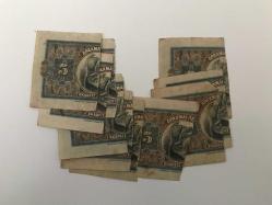 Yunanistan-5 Drachmai-1918-Çok Çok Temiz -Adet Fiyatı ürünün Kalitesine Göre Çok Uygun.