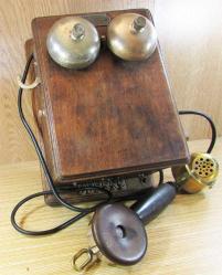 1900 Ler AnTiKa ÖSTERREICHISCHE Telefonefabrik A.G  BÜYÜK DUVAR TELEFONU.....KOLEKSİYONLUK