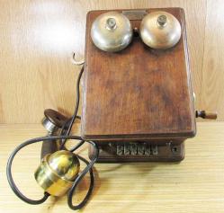 1900 Ler AnTiKa ÖSTERREICHISCHE Telefonefabrik A.G  BÜYÜK DUVAR TELEFONU.....KOLEKSİYONLUK