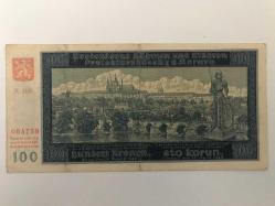 Bohemia and Moravia-100 Korun-1940-ÇÇT- Nadir Çıkar-