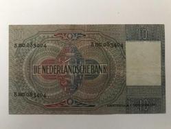 Hollanda-10 Gulden-1941-ÇİL ALTI- Amsterdam Baskı-