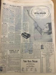 HÜRRİYET GAZETESİ 3 TEMMUZ 1965 YIL :18 SAYI:6163 --Kahvehaneyi artık 60 yaşında Mazal Nine çalıştırıyor ---332 Milyon Dolarlık Mal İthal Edilecek ---Gecekondu Peygamberi Emniyete en Kolay Duayı Bile Okuyamadı ---Petrol için CHP li iki Mebus dün Sille -tokat kavga etti ---Kuveyt e dün koç yumurtasını ile beyin ihraç ettik ---Tarım ilaçları fabrikasında dün de grevci işçiler ile jandarma çatıştı ---Milyoner kadınlardan Benedici şoförden ayrılıp fakir bir polisle evlendi ---Clay ,Mısırlı Bir Garson Kıza Aşık Olmuş ---9500 asker koruduğu  hava alanını 25 çeteci altüst etti ---Ercan ,Fenerbahçeli Oldu --Basri nin jübile maçı bu gece oynanıyor ---Ordu futbol takımımızın  galibiyeti sevinç yarattı --Fenerbahçeli Ergun Avusturya ya gitti --Truvalı Helen i Zerrin Arbaş oynayacak --SAP ve KAP Partilerinin Seçim Propagandası Tekirdağ ı altüst etti ---Harpokulu talebeleri de affedilecek --