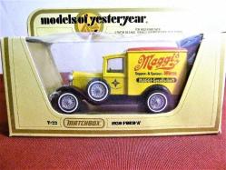 Matchbox Models of yesteryear. Y-22 1930 Ford A. Metal. Orj. kutulu. İngiliz malı.