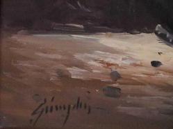 Tuval üzerine yağlıboya resim. Günaydın  imzalı. Çerçevesiz 60x50 cm.