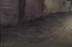 Tuval üzerine yağlıboya resim. Günaydın imzalı. Çerçevesiz 60x50 cm.