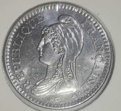 FRANSA 1992   1 FRANC  KAPAMASINDA  HATIRA  200. Yıldönümü - Fransa Cumhuriyeti
