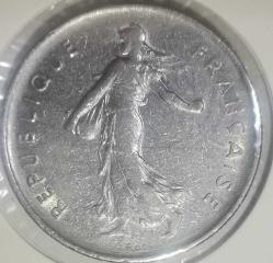 FRANSA 1971   5 FRANC  KAPAMASINDA