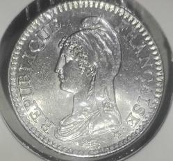 FRANSA 1992  1  FRANC  KAPAMASINDA  HATIRA 200. Yıldönümü - Fransa Cumhuriyeti