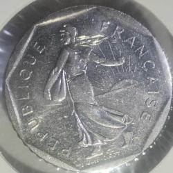 FRANSA 1981   2  FRANC  KAPAMASINDA