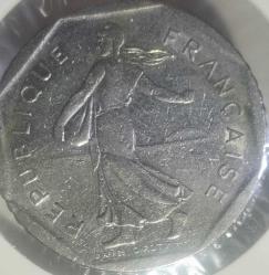 FRANSA 1979   2  FRANC  KAPAMASINDA