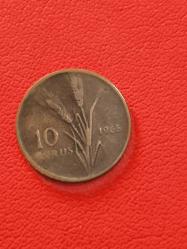 1965 10 kuruş Bronz orjinaldir