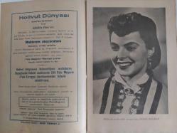 Holivut Dünyası Haftalık Aktüalite Sinema Tiyatro Müzik ve Magazin Dergisi - Forma:11 Holivutun en fevkalede artistlerinden İngrid Bergman - Şarlo ve Bayan Hümeyra Yenice - Paulette Goddard-  Betty Grable'nin Çevirdiği Film - Dönkerk Ricati ve Çöl Zaferi - Bir İngiliz Garında - Küçük fakat beğenilen yıldızlardan ''Jane Withers'' - Virginia Dale - Öpüşme Sahnelerinin Tarhiçesi - Rita Haywrthe - Meşhur Danimarka Artistleri - Yeni yıldızlardan Acquanetta - Eski Parlak İtalyan Yıldızları - Metre ile Ölçilen Öpüşmeler - Okuyucuların sorgularına cevaplar - Holivudun en kıymetli yıldızlardan Rossalind Russel fotoğraf ve haberi - Tam Takım Dergi