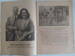 Holivut Dünyası Haftalık Aktüalite Sinema Tiyatro Müzik ve Magazin Dergisi - Forma:11 Holivutun en fevkalede artistlerinden İngrid Bergman - Şarlo ve Bayan Hümeyra Yenice - Paulette Goddard-  Betty Grable'nin Çevirdiği Film - Dönkerk Ricati ve Çöl Zaferi - Bir İngiliz Garında - Küçük fakat beğenilen yıldızlardan ''Jane Withers'' - Virginia Dale - Öpüşme Sahnelerinin Tarhiçesi - Rita Haywrthe - Meşhur Danimarka Artistleri - Yeni yıldızlardan Acquanetta - Eski Parlak İtalyan Yıldızları - Metre ile Ölçilen Öpüşmeler - Okuyucuların sorgularına cevaplar - Holivudun en kıymetli yıldızlardan Rossalind Russel fotoğraf ve haberi - Tam Takım Dergi