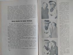 Holivut Dünyası Haftalık Aktüalite Sinema Tiyatro Müzik ve Magazin Dergisi - Forma:10 - Saratoga Trank filminde Gary Cooper ile beraber ''baş rolü oynayan İsviçreli İngrid Bergman'' - Misis Kayısı gülü ile Mis Zanbak - Betty Grable ile karşı karşıya - Üstad Hüseyin Cahid'e iltifat - Washington treninde Almanca muhavere - Sonja Heine - Jane Withers - Zencilerin sevdikleri ve sevmedikleri - BEtty Grable'in sevgilisi - William Holden - Kaç defa evlenmişler? - Okuyucuların sorgularına cevaplar - Yeni yıldızlardan Harriet Haden fotoğraf ve haberi - Tam Takım Dergi