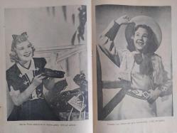 Holivut Dünyası Haftalık Aktüalite Sinema Tiyatro Müzik ve Magazin Dergisi - Forma:10 - Saratoga Trank filminde Gary Cooper ile beraber ''baş rolü oynayan İsviçreli İngrid Bergman'' - Misis Kayısı gülü ile Mis Zanbak - Betty Grable ile karşı karşıya - Üstad Hüseyin Cahid'e iltifat - Washington treninde Almanca muhavere - Sonja Heine - Jane Withers - Zencilerin sevdikleri ve sevmedikleri - BEtty Grable'in sevgilisi - William Holden - Kaç defa evlenmişler? - Okuyucuların sorgularına cevaplar - Yeni yıldızlardan Harriet Haden fotoğraf ve haberi - Tam Takım Dergi
