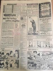 HÜRRİYET GAZETESİ  26 AĞUSTOS 1965 YIL :18 SAYI :6222--Demirel :Millet için CHP zihniyeti zararlı --Alican : AP ve CHP memleketi sınıflaşmaya götürüyor ---65 Kara Kurmay Subayı Terfi Etti --16 Yaşındaki kadın dostunu bıçakladı ---Kıbrıs Rum Hükümeti Seçimleri Geri Bıraktı --2 ailenin 5 ferdi oto gezisinde feci şekilde öldü ---Kral Suud un  Çapkın Oğlu bir gün için İstanbul a geldi --Halkı kandıran esnaf  meslekten çıkarılacak ---Zekai Dorman Bakanlıktan İstifa Etti ---Erkekler karılarının soyadlarını alabilecek ---İzmir Fuar Kubana Pavyonunda :Ajda Pekkan , Aysel Tanju ---Ünlü Aktör Charlton Heston :Atatürk ü canlandırman sanat hayatımın en şerefli merhalesi olur --Sanayi Bakanı Naili Erdem Troleybüs Müşterisi Oldu --Galatasaray ,Beşiktaş karşısında  tutunamadı --Milyonluk forvet Fenerbahçe de ama gol atanlar Beşiktaş ta --Yılın aşkı  hüsranla sona erdi --Kedileri için açılan eşya ve oyuncak sergisi büyük ilgi gördü  --65 Kara Kurmay Subayı Terfi Etti ---Geminin -5 uzay rekoru kırdı --