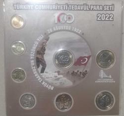 LOT.2 » TÜRKİYE CUMHURİYETİ 2022 TEDAVÜL PARA SETİ