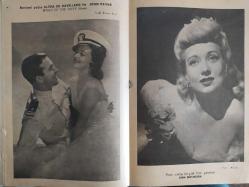 Hollywood Dünyası Haftalık Aktüalite Sinema Tiyatro Müzik ve Magazin Dergisi - 30 İlkteşrin 1943 - 30 Ekim 1943 - Sayı:1 - Betty Grable - Loretta Young - Amerika Postası - Allan Ladd - Burgess Meredith - Clark Gable - Don Ameche - Eddie Bracken - Frank Morgan - Gary Cooper - Heddy Lamarr - İlona Masseyln - Joan Bennett - Kareen Vern - Loretta Young - Martha O'Driscoil - Paul Muni - Quinle Vasar - Ronald Coman - Susan Hayvard - Turhan Bey - Una Merkel - Victor Mc Lagien - VValace Beery - Xavier Cugat - Zorina - Kim haklı? Hazım mı? Sinemacılar mı? - Linda Darnell - Hollywood Duymasın - Y. Freeman - Dorothy Lamour - Richard Denning - Evelyn Ankers - John Loder - Hedy Lamarr - Constance Bennett - Villiam Holden - Brenda Marshall - Rita Hayworth diyor ki - Edvard Judson - George Sanders - Gary Cooper - John Carroll - Clark Gable - Olivia de Havilland ile John Payne - Yeni yılda birçok film çeviren Ann Sothern - Gülistan Güsey kimdir? - Dedenin gölgesi- Kendinizi Deneyiniz - Tam Takım Dergi