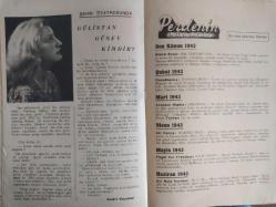 Hollywood Dünyası Haftalık Aktüalite Sinema Tiyatro Müzik ve Magazin Dergisi - 30 İlkteşrin 1943 - 30 Ekim 1943 - Sayı:1 - Betty Grable - Loretta Young - Amerika Postası - Allan Ladd - Burgess Meredith - Clark Gable - Don Ameche - Eddie Bracken - Frank Morgan - Gary Cooper - Heddy Lamarr - İlona Masseyln - Joan Bennett - Kareen Vern - Loretta Young - Martha O'Driscoil - Paul Muni - Quinle Vasar - Ronald Coman - Susan Hayvard - Turhan Bey - Una Merkel - Victor Mc Lagien - VValace Beery - Xavier Cugat - Zorina - Kim haklı? Hazım mı? Sinemacılar mı? - Linda Darnell - Hollywood Duymasın - Y. Freeman - Dorothy Lamour - Richard Denning - Evelyn Ankers - John Loder - Hedy Lamarr - Constance Bennett - Villiam Holden - Brenda Marshall - Rita Hayworth diyor ki - Edvard Judson - George Sanders - Gary Cooper - John Carroll - Clark Gable - Olivia de Havilland ile John Payne - Yeni yılda birçok film çeviren Ann Sothern - Gülistan Güsey kimdir? - Dedenin gölgesi- Kendinizi Deneyiniz - Tam Takım Dergi