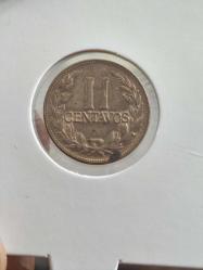 KOLOMBİYA 2 CENTAVOS 1959 Continuous legend