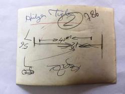 HÜLYA TUĞLU'NUN ORİJİNAL FOTOĞRAFI - 12 x 9 cm EBADINDA - SİYAH & BEYAZ