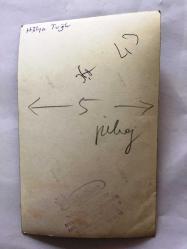 HÜLYA TUĞLU'NUN ORİJİNAL FOTOĞRAFI - 14 x 9 cm EBADINDA - SİYAH & BEYAZ - FOTO YAŞAR, YAŞAR GÖKSOY, BEYOĞLU