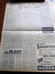 Cumhuriyet Gazetesi - 16 Aralık 1960 - Yanan Yugoslav Tankeri Peter Zoranoviç İstanbul'u Tehdit Ediyor - Amerikan Donanmasından Türk Hava Kuvvetlerinden Söndürme Malzemesi Geldi - Yanan Yunan Tankerinin Sahibi Meşhur Armatör Niarchos İstanbul'a Geldi - Personel Dairesi Kanunu Kabul Edildi - Erzurum Radyosu Neşriyata Başladı - Adnan Menderes'in Avukatına Da Örtülü Ödenek'ten Para Verilmiş - Hasan Polatkan'ın Avukatı Hüsamettin Cindoruk Dün Tevkif Edildi - Yakınları Düşükleri 50 Şer Kişilik Gruplar Halinde Ziyaret Edebilir - Tanker İnfilakının Resim Ve Hikayesi - 10. Köy Yazan Fakir Baykurt Yazı Dizisi - Atatürk'ün Tarihi Karyola Ve Masası Röportajı Yapan Sait Arif Terzioğlu - Sömürgecilik Konusu Bir Neticeye Bağlandı - Amerika Aya Yine Ulaşamadı - Burhan Felek Köşe Yazısı - Resimli Roman Başkasının Günahı Çizen Yves Sayol - Elektronik Telefonlar Suni Peykler Gibi Ses Verecek - Metin Oktay'ın Durumu Yarın Belli Olacak - Futbolcuların Lideri Jimmy Hill - Denizgücü Boks Birincisi Oldu