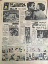 HÜRRİYET GAZETESİ  21 AĞUSTOS 1965 YIL :18 SAYI :6117--Ankara da kumandanlarla önemli bir toplantı yapıldı --Filiz Akın ,doğan çocuğuna Ahmet Tarık adını verdi ---Zirai vergi 200 milyon yerine ancak 40 milyon lira buldu --Kömür işçilerinin  ücretlerini arttırıldı --Türk -İş in aranması tepki doğurdu --Dorman MP den ve Bakanlıktan İstifa Ediyor --James Bond gibi çalışan Mali Polis mermer içinde eroin  kaçıran çeteyi yakaladı ---Almanya da ki Türk çocukları için yurda getiriliyor ---Fuar Göl Gazinosunda :Mualla Mukadder ---Erkan Yolaç :Fuar Göl Gazinosunda ---İzmir Fuarı Dün Açıldı --Galatasaray Yarın Eskişehir de oynuyor --İst -Spor -Feriköy --Tenis Şampiyonasında Yarı Final Bugün Başlıyor --Aşk Sahnelerinde Fransızları Geride Bıraktık --Türk sinemasında James Bond u İzzet Günay canlandırıyor : Şeker Hafiye ,filminin ilk çekim günü kaza atlattı --Valiler çare için toplanırken bir kamyon soyuldu ---Her geçen gün daha fazla çalışmalıyız --Türkiye Yüzme Grup 1. likleri Konya ya alındı --