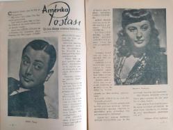 Hollywood Dünyası Haftalık Aktüalite Sinema Tiyatro Müzik ve Magazin Dergisi - 4 Aralık 1943 - Sayı:6 - Alice Faye - Biz bize sorunuz söyliyelim - Charles Boyer - Cihat Kentmen - Rüzgar gibi geçti... - Vivien Leigh - Scarlet O'hara - Clark Gable - Rhett Butler - Amerika Postası - Barbara Stanwyck - Hollywood ve Harp - Hollywood Duymasın - Hedy Lamarr ve eski kocası - Hakiki Aşk - Her şey vatan için! - Ginger Rogers - George Brent - Darnell Linda - Alice Faye - İstasyonda Televizyon - Sinema ile Radyonun rakibi - Televizyon Harcıalem Olacaktır - Nevv Orleans'da - Sinema Programları ve Haftalık Kritiklerimiz - Errol Flynn - Enperio Arjatino Yeni filminde - Bir yıldız arıyoruz - Ella Lemay - Amerika Postası - Haberiniz var mı? - Biz bize - Rosalin Russel fotoğraf ve haberi - Tam Takım Dergi