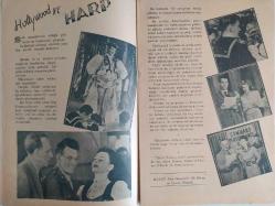 Hollywood Dünyası Haftalık Aktüalite Sinema Tiyatro Müzik ve Magazin Dergisi - 4 Aralık 1943 - Sayı:6 - Alice Faye - Biz bize sorunuz söyliyelim - Charles Boyer - Cihat Kentmen - Rüzgar gibi geçti... - Vivien Leigh - Scarlet O'hara - Clark Gable - Rhett Butler - Amerika Postası - Barbara Stanwyck - Hollywood ve Harp - Hollywood Duymasın - Hedy Lamarr ve eski kocası - Hakiki Aşk - Her şey vatan için! - Ginger Rogers - George Brent - Darnell Linda - Alice Faye - İstasyonda Televizyon - Sinema ile Radyonun rakibi - Televizyon Harcıalem Olacaktır - Nevv Orleans'da - Sinema Programları ve Haftalık Kritiklerimiz - Errol Flynn - Enperio Arjatino Yeni filminde - Bir yıldız arıyoruz - Ella Lemay - Amerika Postası - Haberiniz var mı? - Biz bize - Rosalin Russel fotoğraf ve haberi - Tam Takım Dergi