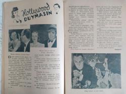 Hollywood Dünyası Haftalık Aktüalite Sinema Tiyatro Müzik ve Magazin Dergisi - 4 Aralık 1943 - Sayı:6 - Alice Faye - Biz bize sorunuz söyliyelim - Charles Boyer - Cihat Kentmen - Rüzgar gibi geçti... - Vivien Leigh - Scarlet O'hara - Clark Gable - Rhett Butler - Amerika Postası - Barbara Stanwyck - Hollywood ve Harp - Hollywood Duymasın - Hedy Lamarr ve eski kocası - Hakiki Aşk - Her şey vatan için! - Ginger Rogers - George Brent - Darnell Linda - Alice Faye - İstasyonda Televizyon - Sinema ile Radyonun rakibi - Televizyon Harcıalem Olacaktır - Nevv Orleans'da - Sinema Programları ve Haftalık Kritiklerimiz - Errol Flynn - Enperio Arjatino Yeni filminde - Bir yıldız arıyoruz - Ella Lemay - Amerika Postası - Haberiniz var mı? - Biz bize - Rosalin Russel fotoğraf ve haberi - Tam Takım Dergi