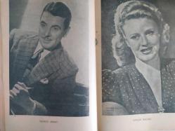 Hollywood Dünyası Haftalık Aktüalite Sinema Tiyatro Müzik ve Magazin Dergisi - 4 Aralık 1943 - Sayı:6 - Alice Faye - Biz bize sorunuz söyliyelim - Charles Boyer - Cihat Kentmen - Rüzgar gibi geçti... - Vivien Leigh - Scarlet O'hara - Clark Gable - Rhett Butler - Amerika Postası - Barbara Stanwyck - Hollywood ve Harp - Hollywood Duymasın - Hedy Lamarr ve eski kocası - Hakiki Aşk - Her şey vatan için! - Ginger Rogers - George Brent - Darnell Linda - Alice Faye - İstasyonda Televizyon - Sinema ile Radyonun rakibi - Televizyon Harcıalem Olacaktır - Nevv Orleans'da - Sinema Programları ve Haftalık Kritiklerimiz - Errol Flynn - Enperio Arjatino Yeni filminde - Bir yıldız arıyoruz - Ella Lemay - Amerika Postası - Haberiniz var mı? - Biz bize - Rosalin Russel fotoğraf ve haberi - Tam Takım Dergi