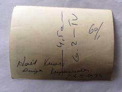 HALİT KIVANÇ'IN ORİJİNAL FOTOĞRAFI - 12 x 9 cm EBADINDA, SİYAH & BEYAZ