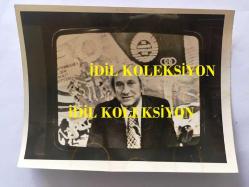 HALİT KIVANÇ'IN ORİJİNAL FOTOĞRAFI - 12 x 9 cm EBADINDA, SİYAH & BEYAZ